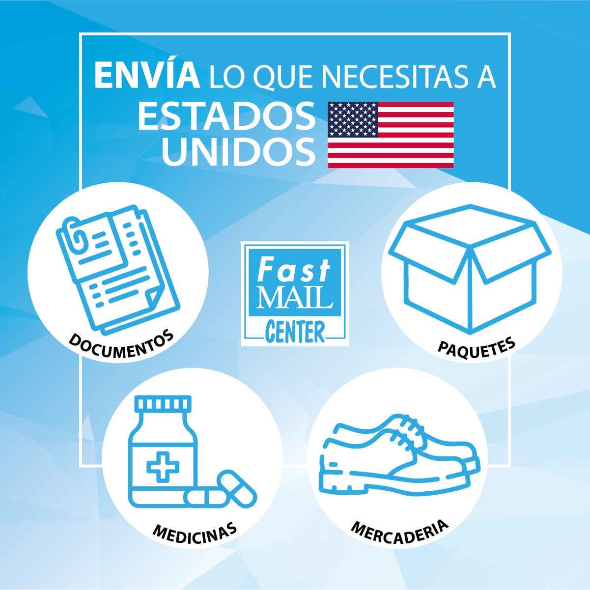 Envíos a Estados Unidos Fast Mail Center
